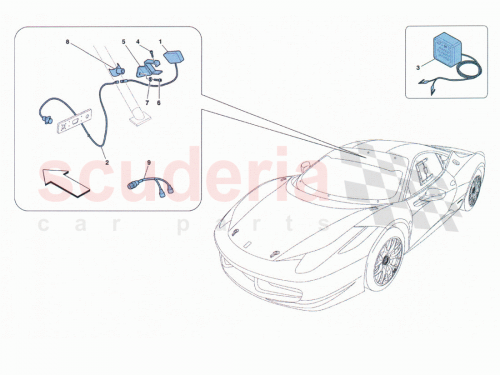 Part Diagram for Ferrari 261430