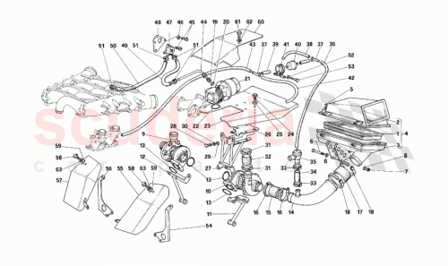 Part Diagram for Ferrari 111199