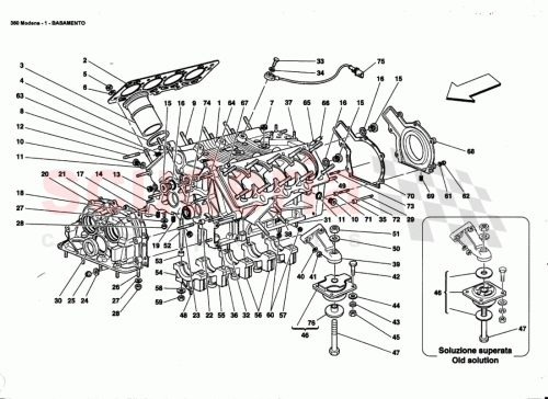 Part Diagram for Ferrari 177672