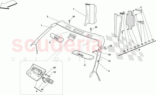 Part Diagram for Ferrari 81682700