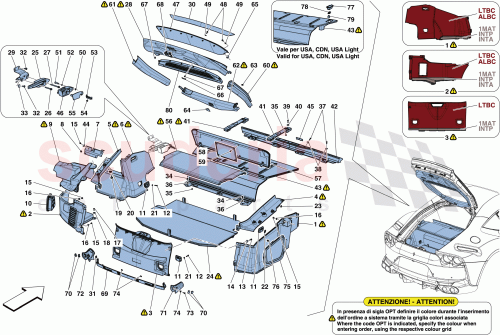 Part Diagram for Ferrari 809108