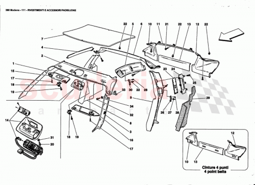 Part Diagram for Ferrari 658852