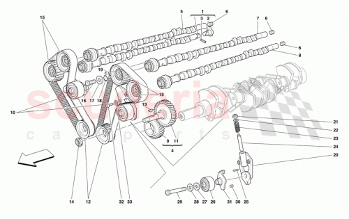 Part Diagram for Ferrari 171451