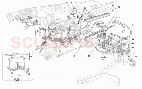 Part Diagram for Ferrari 186397