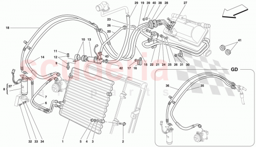 Part Diagram for Ferrari 63934300