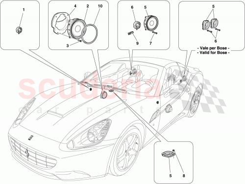 Part Diagram for Ferrari 241328