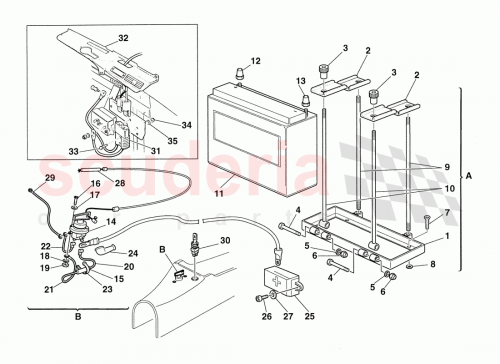 Part Diagram for Ferrari 169053