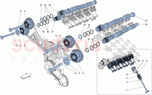 Part Diagram for Ferrari 314857