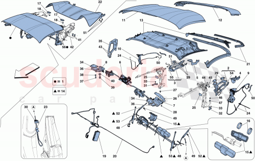 Part Diagram for Ferrari 84807200