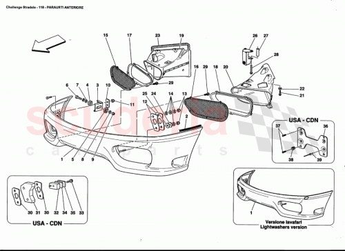 Part Diagram for Ferrari 67788510