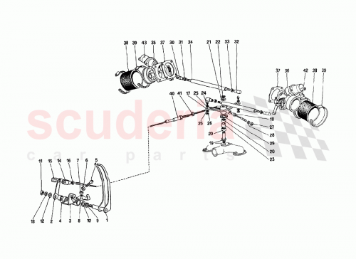Part Diagram for Ferrari 122058