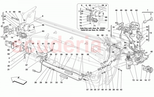 Part Diagram for Ferrari 164514
