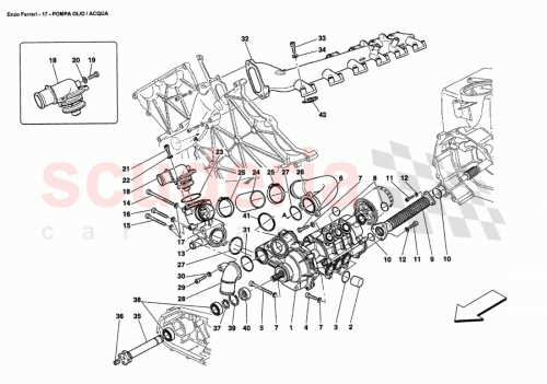 Part Diagram for Ferrari 230890