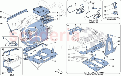 Part Diagram for Ferrari 263385