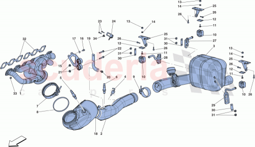 Part Diagram for Ferrari 290743