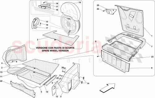 Part Diagram for Ferrari 69702190