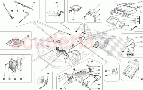 Part Diagram for Ferrari 217850