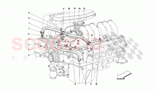 Part Diagram for Ferrari 147293
