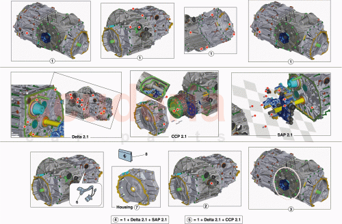 Part Diagram for Ferrari 70004249