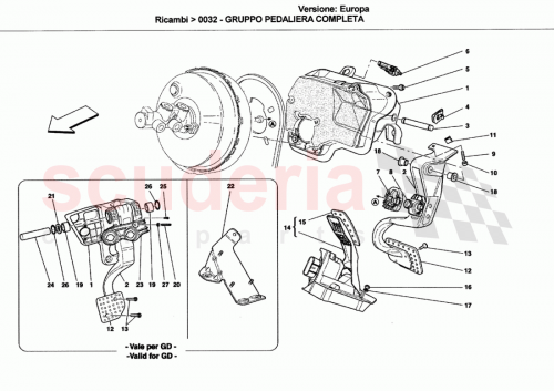 Part Diagram for Ferrari 189864