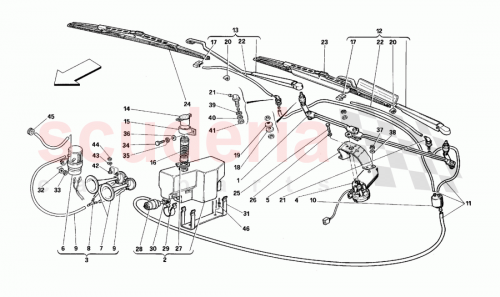Part Diagram for Ferrari 67546400