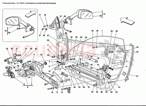 Part Diagram for Ferrari 67954600