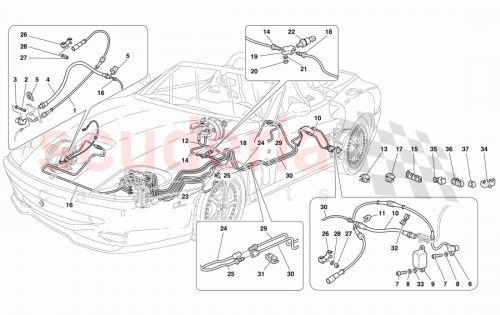 Part Diagram for Ferrari 187659