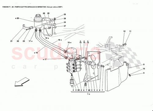 Part Diagram for Ferrari 167852