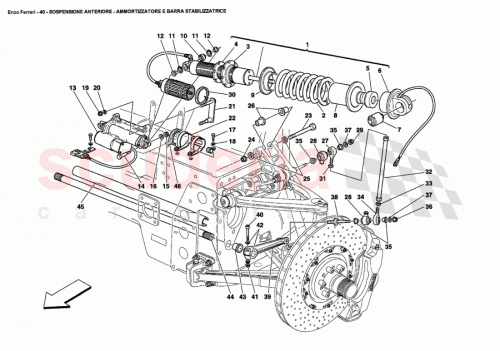 Part Diagram for Ferrari 169310