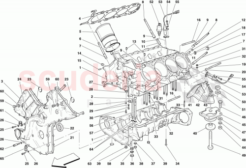 Part Diagram for Ferrari 232504