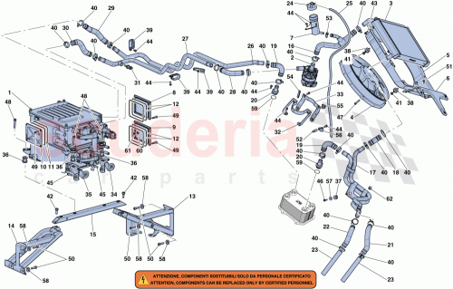 Part Diagram for Ferrari 305437