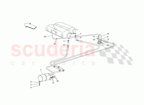 Part Diagram for Ferrari 168248