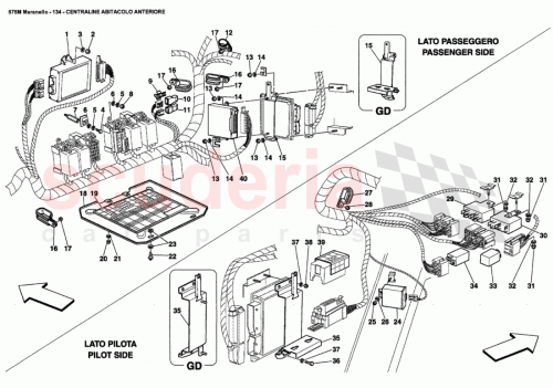 Part Diagram for Ferrari 183287