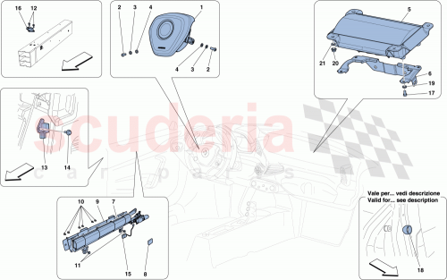Part Diagram for Ferrari 83911300
