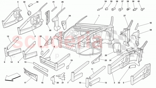 Part Diagram for Ferrari 66752500