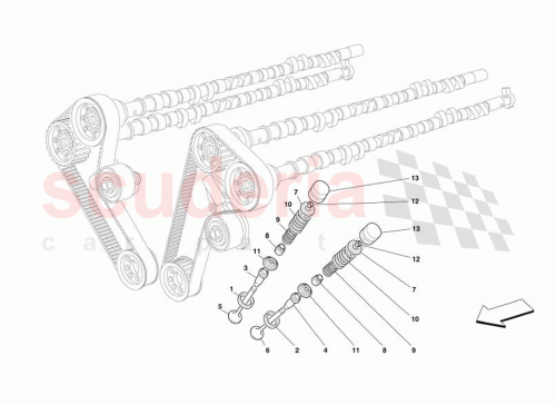 Part Diagram for Ferrari 188630