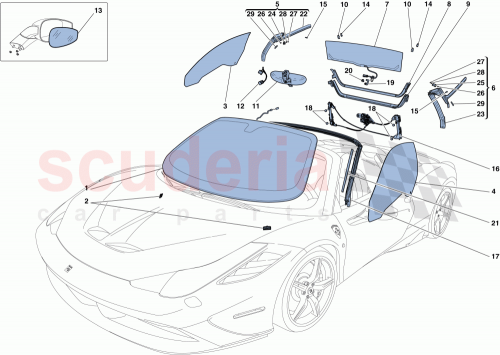 Part Diagram for Ferrari 82202400