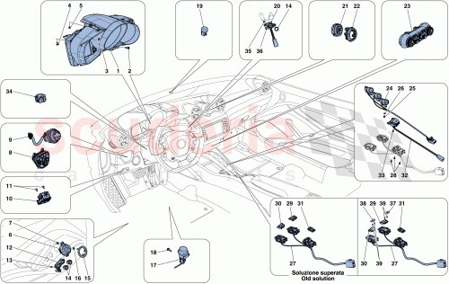 Part Diagram for Ferrari 335928