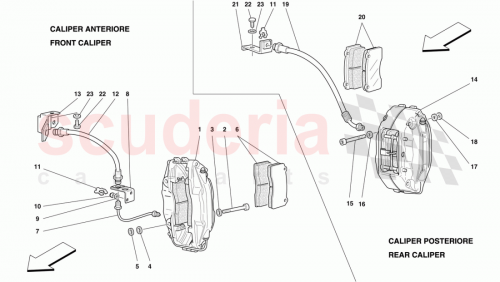 Part Diagram for Ferrari 165177