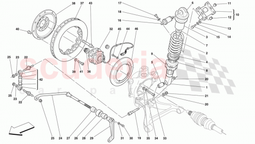 Part Diagram for Ferrari 181414