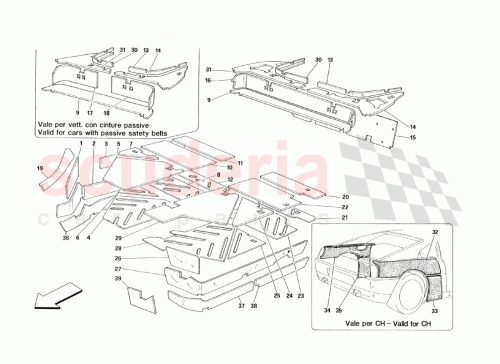 Part Diagram for Ferrari 63675900
