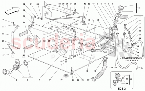 Part Diagram for Ferrari 13431570