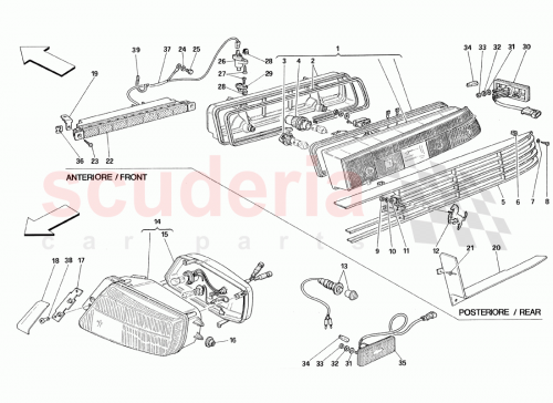 Part Diagram for Ferrari 14145890
