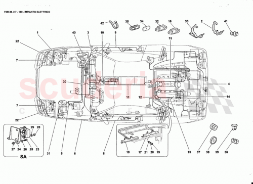 Part Diagram for Ferrari 161643