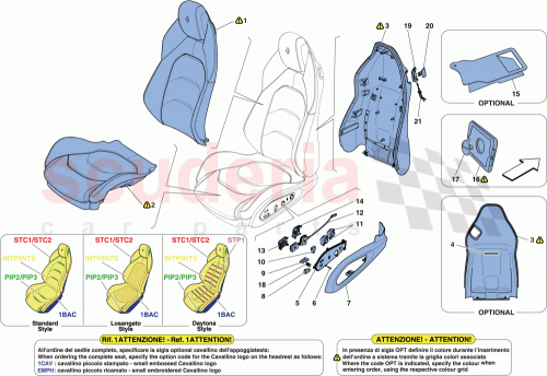 Part Diagram for Ferrari 89397600