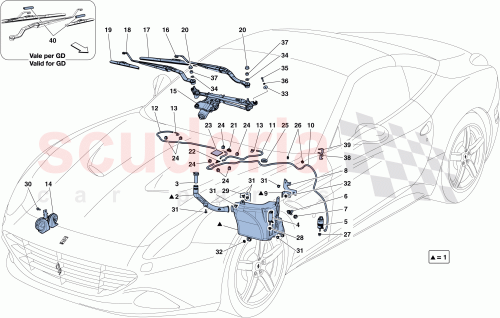 Part Diagram for Ferrari 69771000