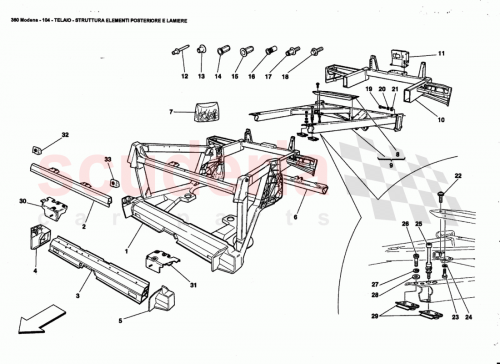 Part Diagram for Ferrari 65719200