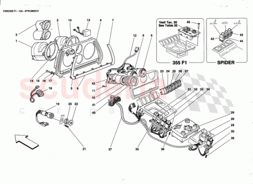 Part Diagram for Ferrari 171075