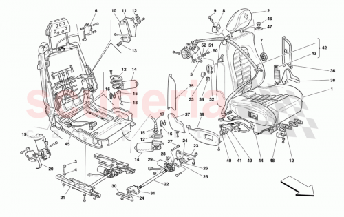 Part Diagram for Ferrari 652479