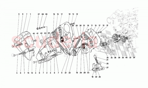 Part Diagram for Ferrari 124922